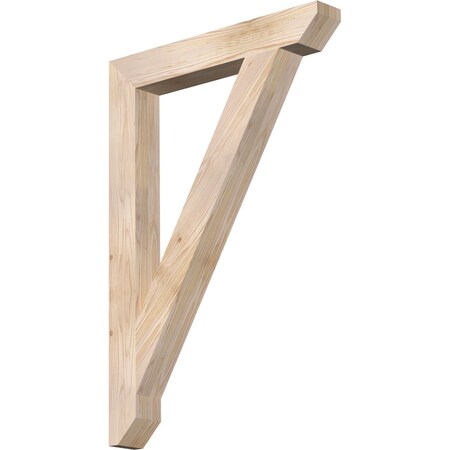 Traditional Slat Smooth Bracket, Douglas Fir, 3 1/2W X 26D X 38H